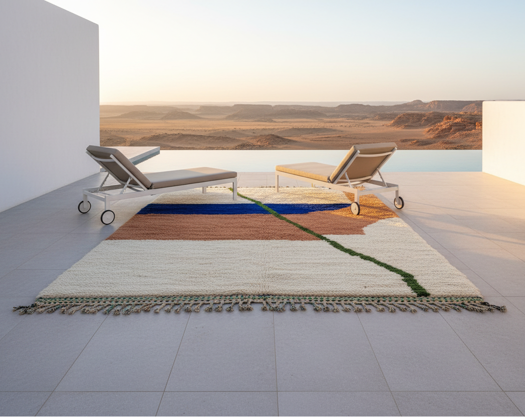 Terraza luxury minimalista